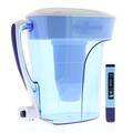 ZeroWater ZD-010 10-Cup Filtered Water Pitcher with TDS Meter